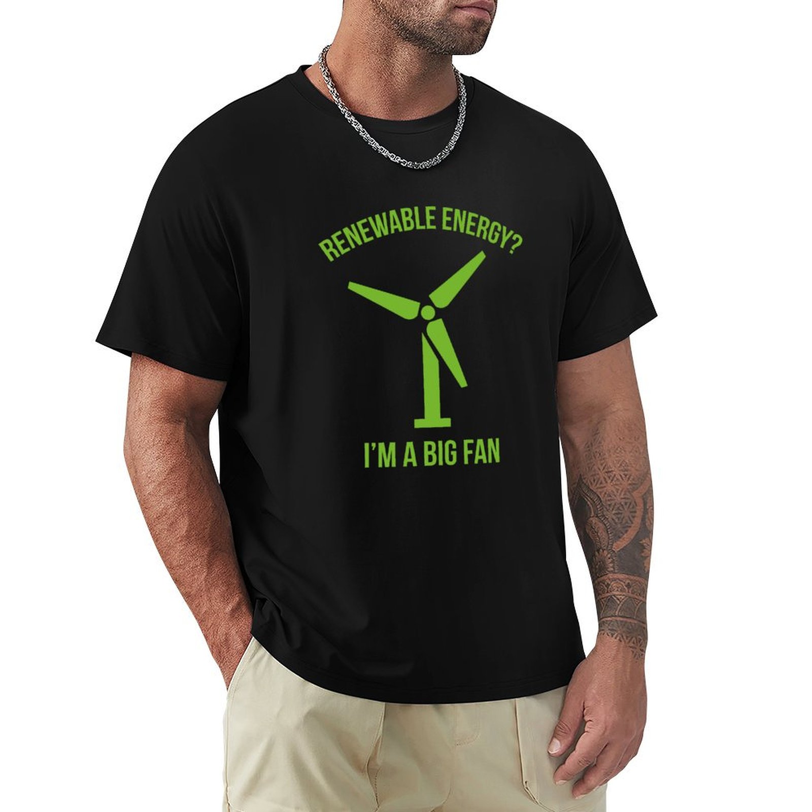 Renewable Energy Work - Renewable Energy T-Shirt Outdoor Working T-Shirt