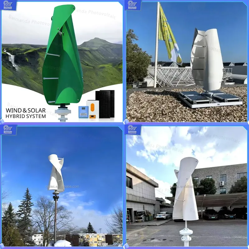 Wind Solar Hybrid Kit - 5kW 10kW Hybrid Solar Wind Turbine