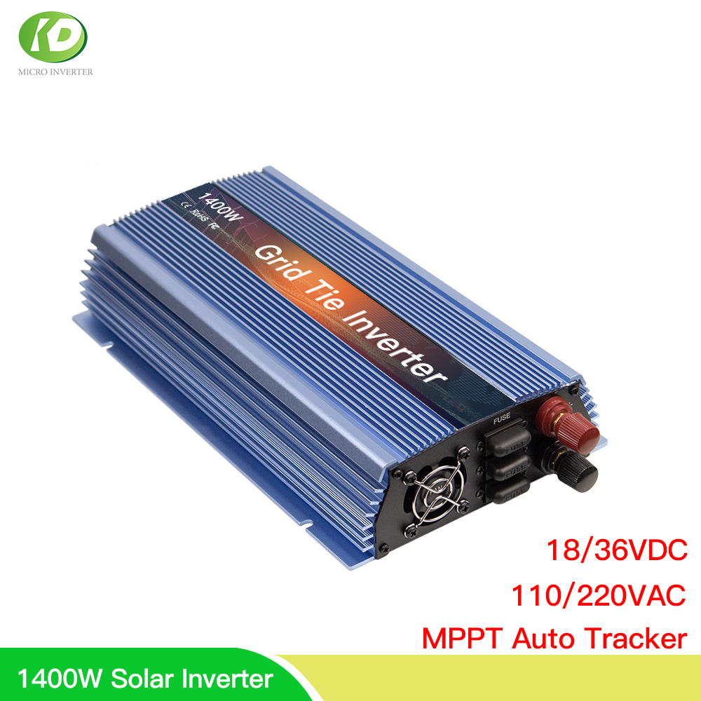Grid Tie Micro Inverter - 18V 24V 36V 1400W Solar On