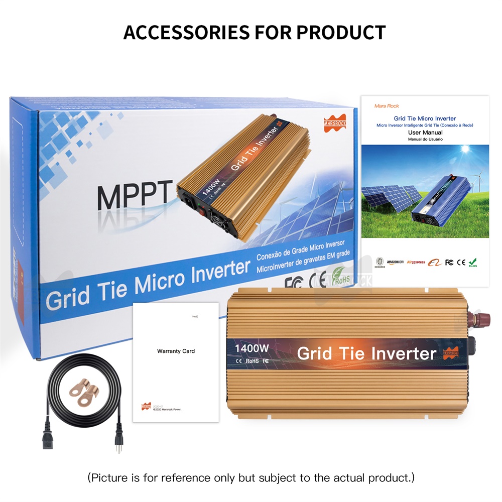 1000-1400W Grid Tie Micro Sola - Grid Tie Micro Inverter 评论和价格