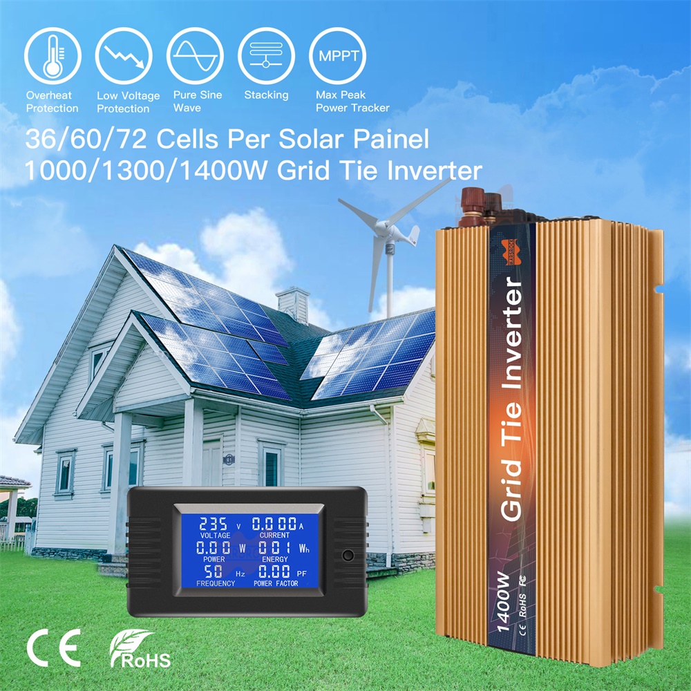 1000-1400W Grid Tie Micro Sola - Grid Tie Micro Inverter 评论和价格
