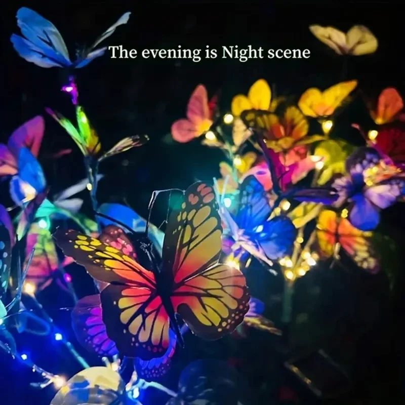 Solar LED Butterfly Garden Lig - Solar Street Light Led 评论和价格
