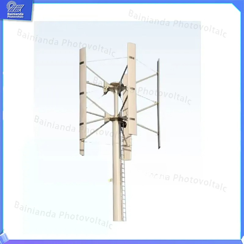 500W 1kW 2kW Vertical Axis Win - Wind Solar Hybrid Kit 评论和价格