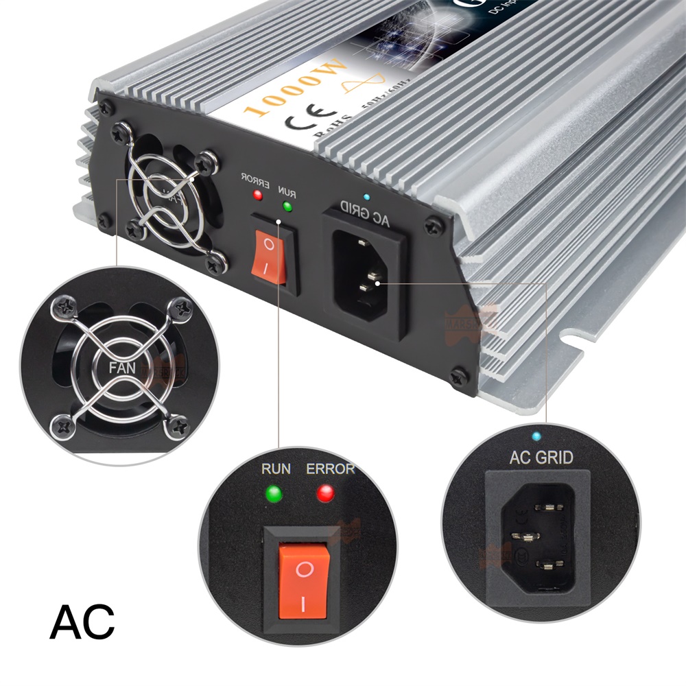 1000W 1300W 1400W Grid Tie Mic - Grid Tie Micro Inverter 评论和价格