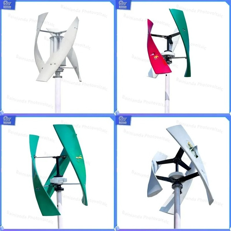 600W 1KW Vertical Axis Wind Tu - Wind Solar Hybrid Kit 评论和价格