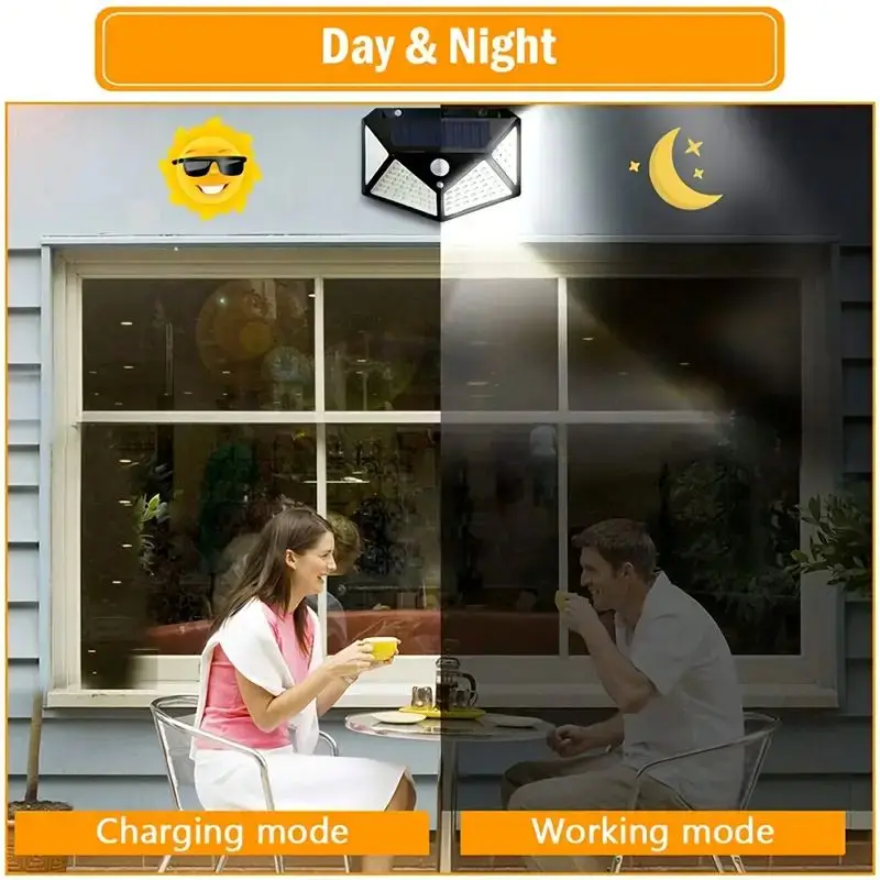 100LED Outdoor Solar Garden Li - Solar Street Light Led 评论和价格