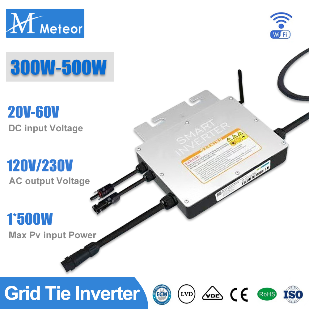PV Input Voltage 20~60V AC Out - Grid Tie Micro Inverter 评论和价格