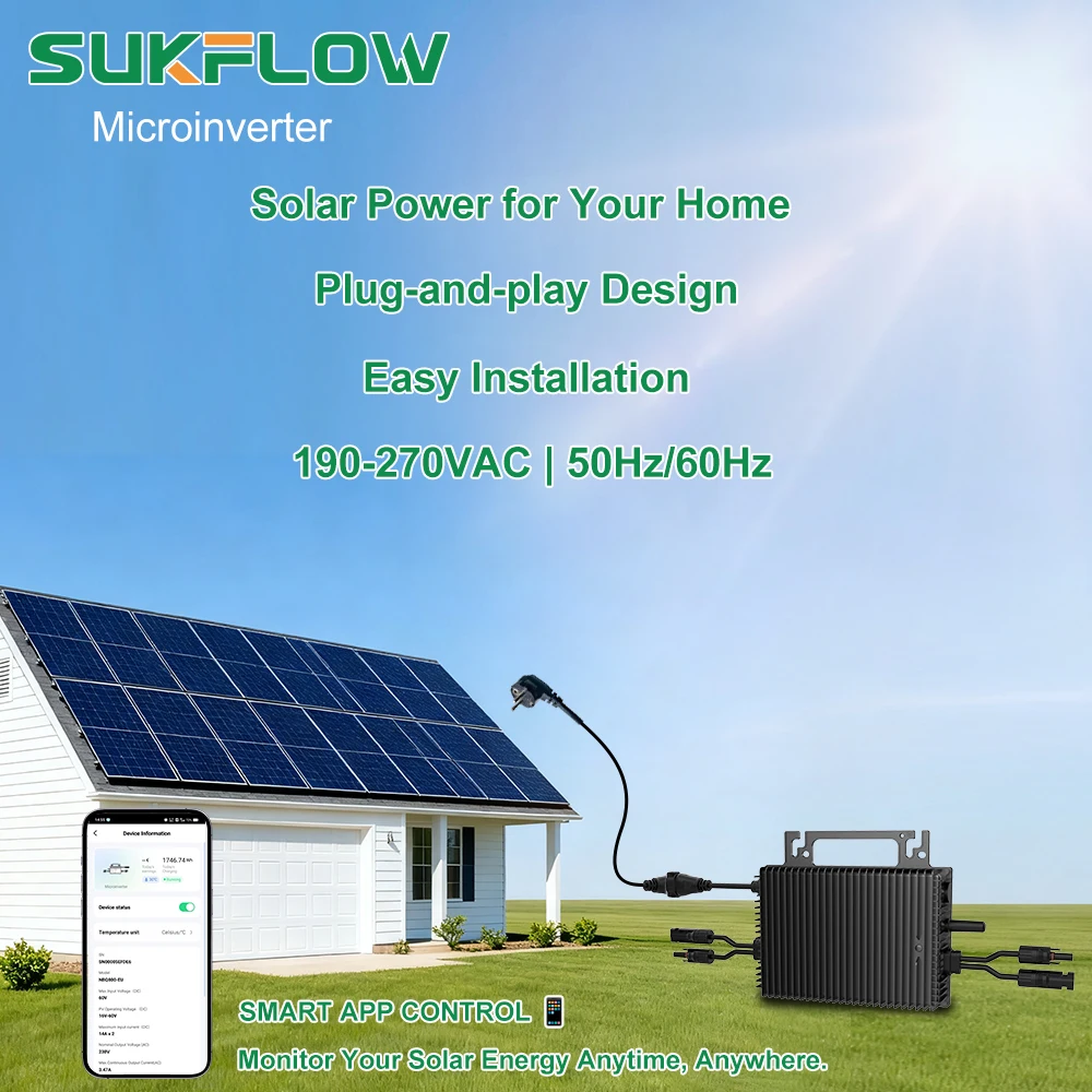 SUKFLOW Zero Expert 1200W Grid - Grid Tie Micro Inverter 评论和价格
