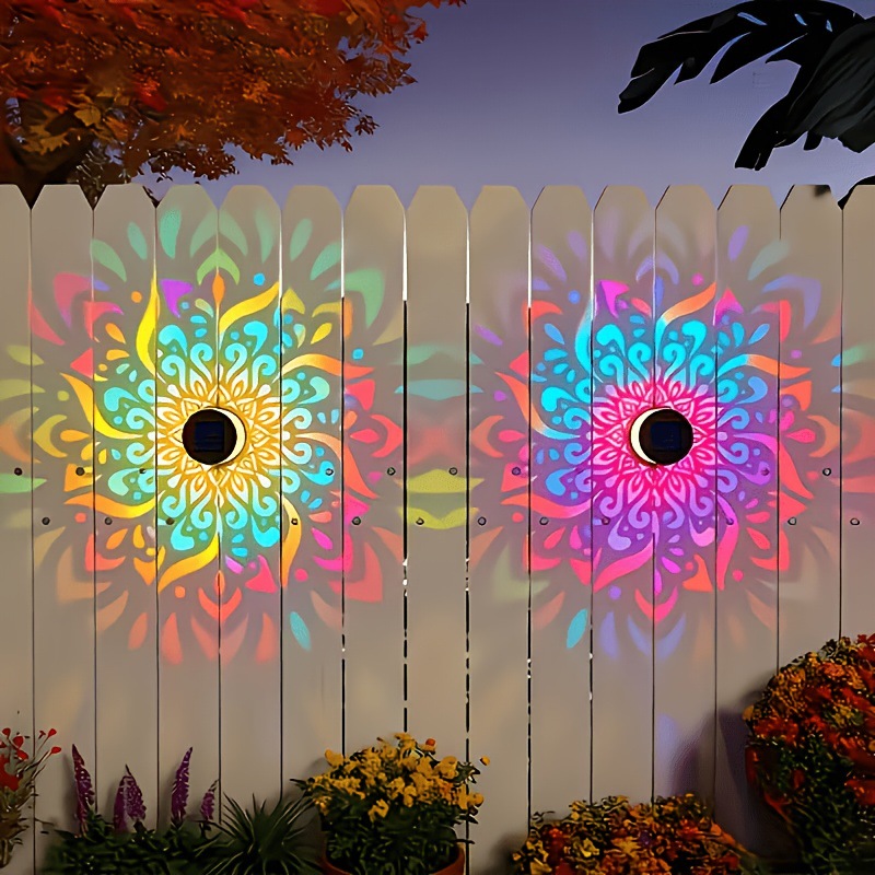 Solar LED Wall Light Mandala P - Solar Street Light Led 评论和价格