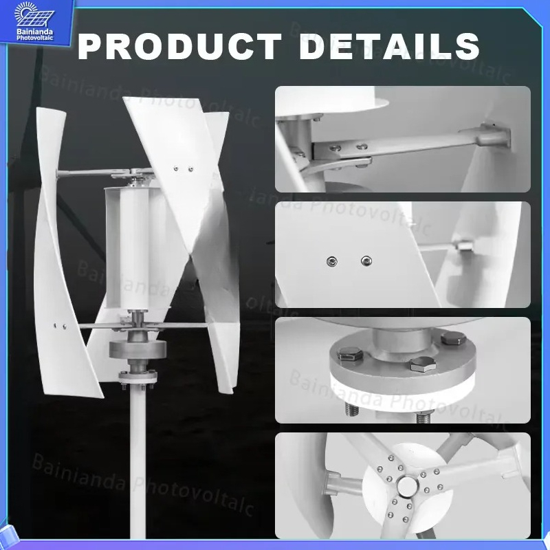Vertical Wind Turbine Generato - Wind Solar Hybrid Kit 评论和价格